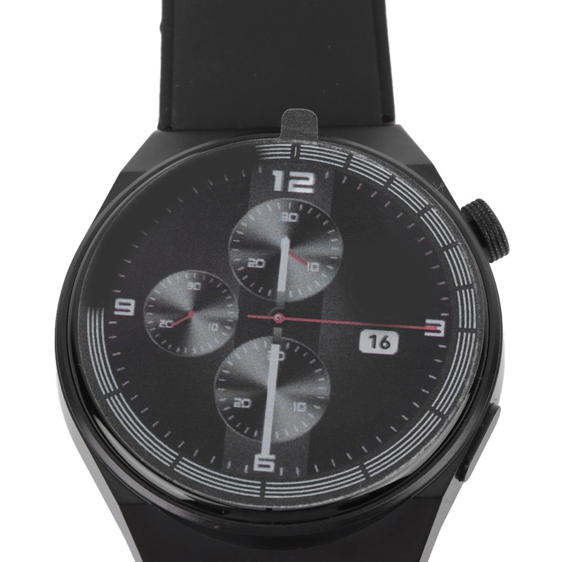 Smart Watch 1.28in Screen Voice Call Round Dial Rotatable Crown