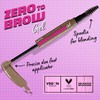 NYX PROFESSIONAL MAKEUP, Zero To Brow Longwear Gel, Dual-ended Liquid