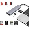 HUB C 9 en 1 USB con HDMI 4K, PD