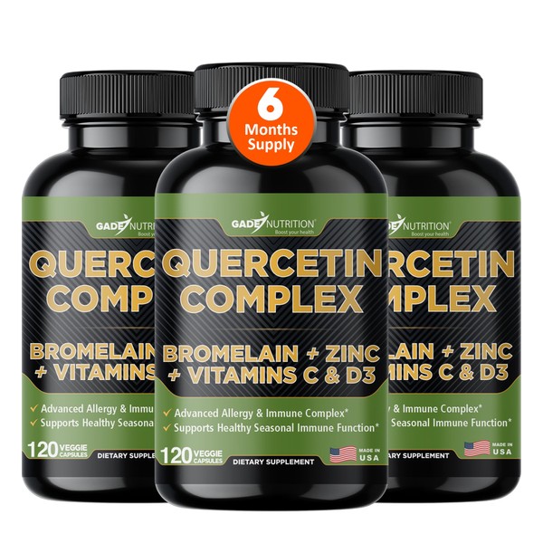Organic quercetin, Quercetin with Bromelain, quercetin supplements 500mg, quercetin with