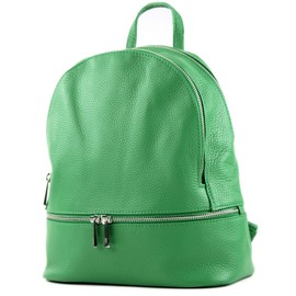 modamoda de T137 ital Women's Leather Backpack - Green - m