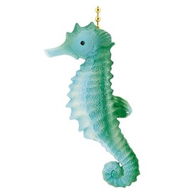 Tiki Tropical Ocean SeaHorse Ceiling Fan Light Pull