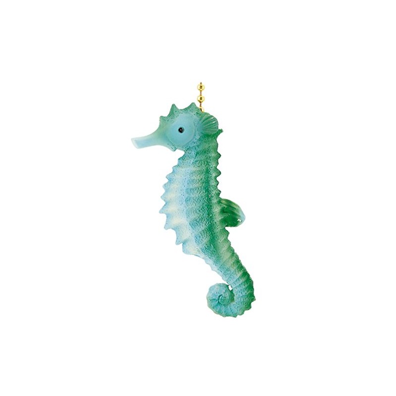 Tiki Tropical Ocean SeaHorse Ceiling Fan Light Pull