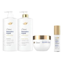Kit Completo Dove Intense Repair Serum+mascarilla+shampoo+ac