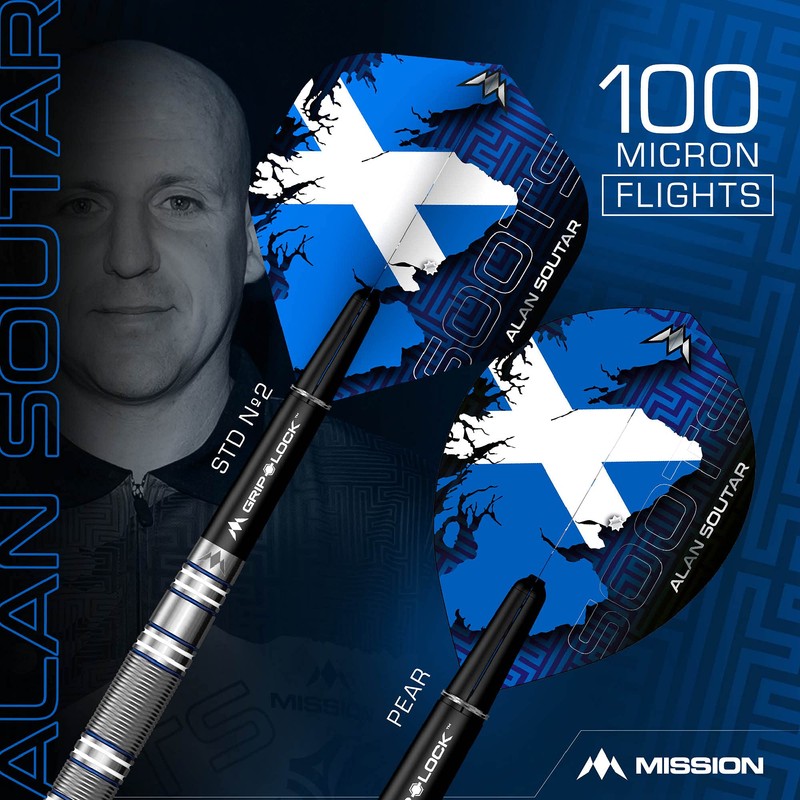 Mission Darts F3343 Alan Soutar | 100 Micron Professional Player