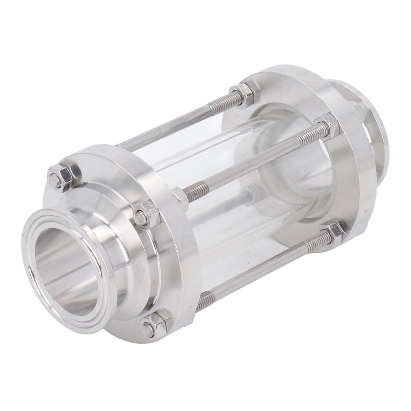 In Line Sight Glass Food Grade 304 Stainless Steel Omnidirectional