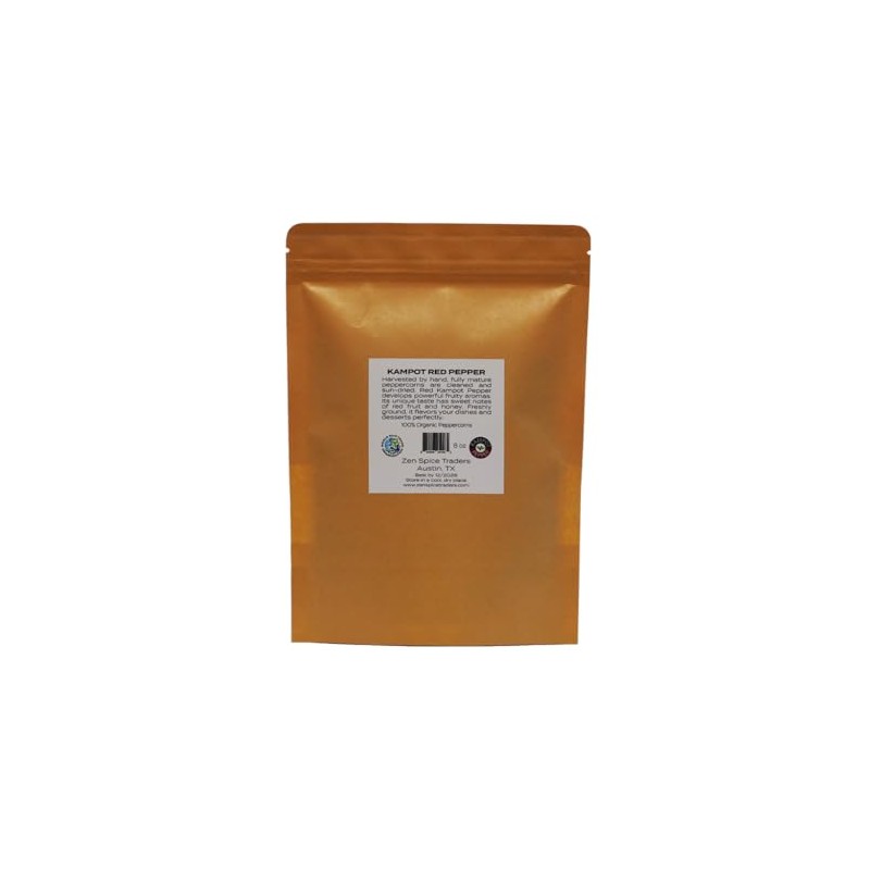 Organic Kampot Red Peppercorns | Zen Spice Traders | 8