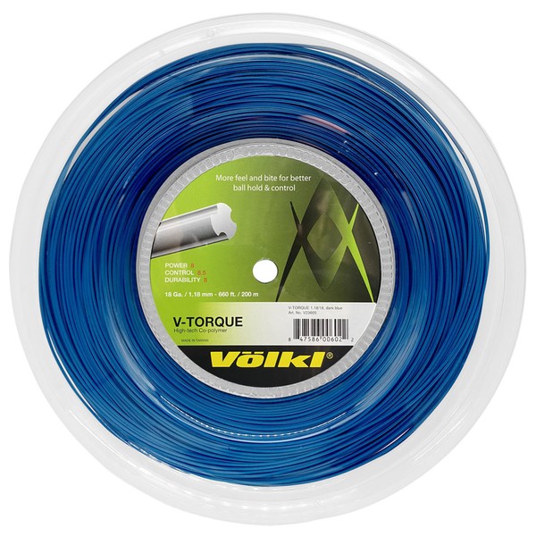 Volkl V-Torque | Tennis Racquet String | Spin & Feel