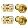 Wzzy Gurden Tap Adapter, Universal Kitchen Tap Hose Connector &
