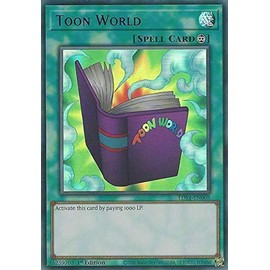 Toon World (Alternate Art) (Purple) - LDS1-EN068 - Ultra Rare - 1st Edition