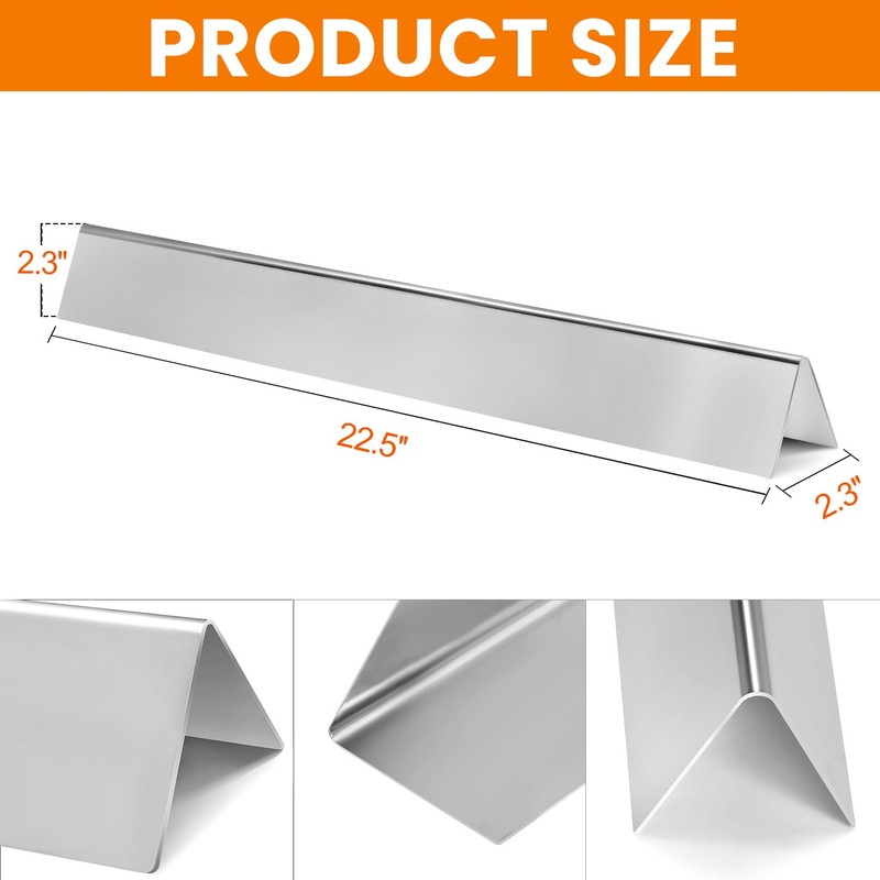 GGC 22.5" Flavorizer Bars for Weber 7536, 7537, Spirit 300