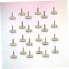 SHINEOFI 20PCS Non Slip Clear Plastic Furniture Leg Pads with
