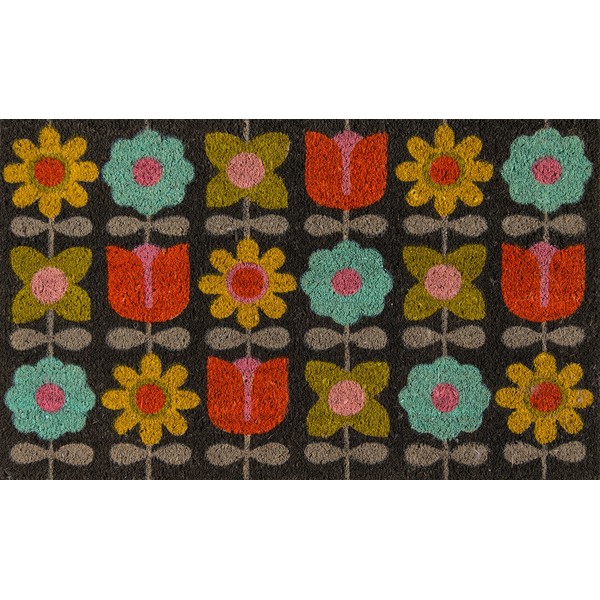 Novogratz by Momeni Aloha Collection Doormat, 1'-6" x 2'-6", MULTICOLOR