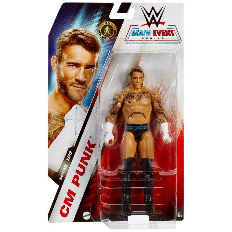 WWE Main Event Series 6" Articulated Figure - CM Punk