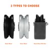CWfutureparts 4" X 2" Cast Iron V Groove Wheel with