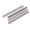 Rulex 30cm Metal (c) Triangular Scale Ruler 1:1 1:10 1:2