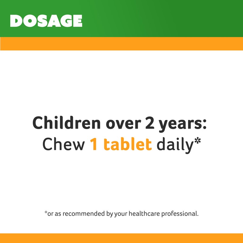 Cenovis Kids Chewable Triple Action Vit C, D & Zinc,