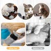 YBEATY 4 Pcs Cat Boots Anti Scratch Mittens Gloves Adjustable