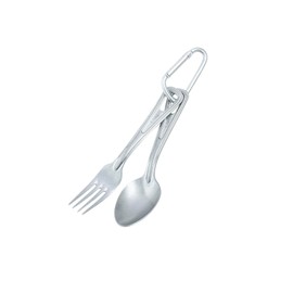 VINTAGE INOX Camping S 2 PCS Set with Carabiner