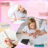 WY WENYUAN 8 Pcs Pink Sparkly Pens for Women -