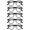 OPULIZE REY Reading Glasses for Women Men, Retro Round Frame