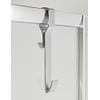 Nuie ACC004 ǀ Modern Bathroom Wetroom Enclosure Hook - Framed,