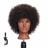 Hairginkgo 100% Human Hair Mannequin Head Hairdresser Training Head Manikin