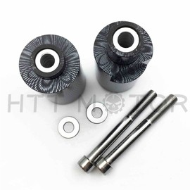 HTTMT MT219-007-CN Motorcycle No Cut Frame Slider Crash Protector Compatible with 2004 2005 Suzuki GSXR 600 750 Carbon (Left & Right Sides) (B00KZ8F9G2)