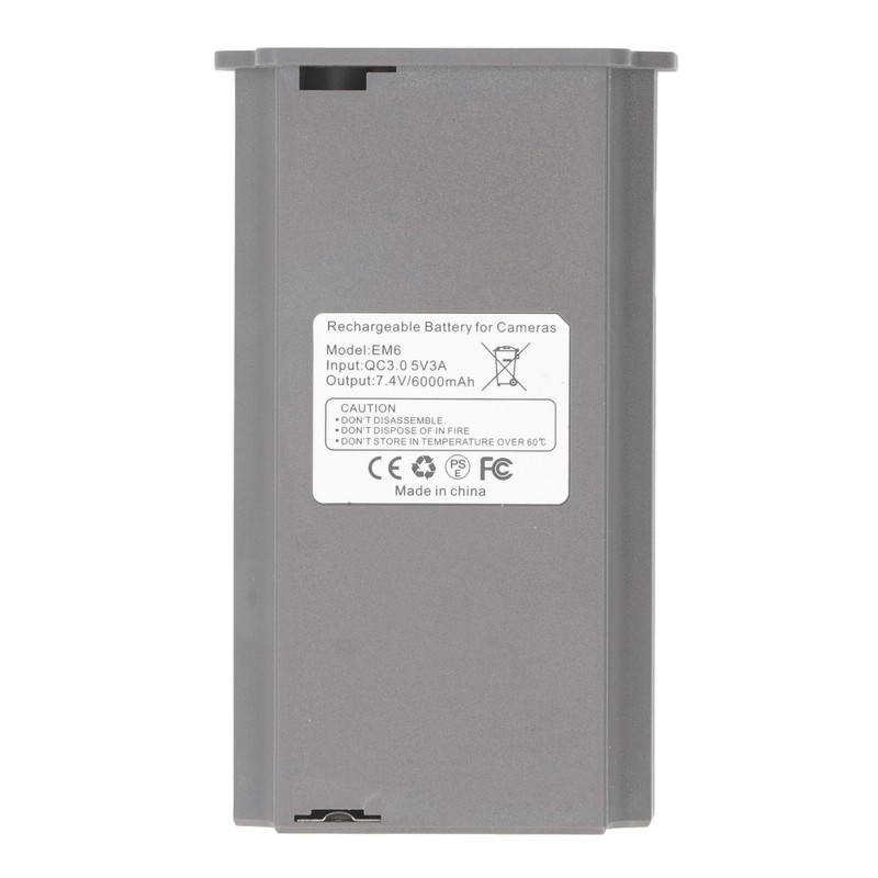 Trail Camera Battery Pack 6000mAh Cellular Trail Camera Rechargeable Lithium