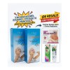 2 Bloqueadores Solares Fps 50+ Crema Depiladora Y Parches