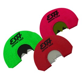 ESH Turkey Mouth Calls 3-Pack – Realistic Diaphragm Turkey Calls for Hunting – High-Volume 3-Reed Turkey Mouth Calls for Beginners and Pros