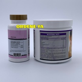 Unbranded Colageno Hidrolizado Hydrolized Collagen Vitamin C 100% Natural Powder & Caps