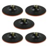 5 x M14 Velcro Sanding Disc, 180 mm, Backing Pad,