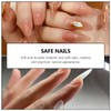 IWOWHERO 100Pcs Press on Nails Model O Removable Art False