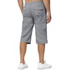 KEFITEVD 3/4 Length Mens Shorts Baggy Cargo Work Shorts Elastic