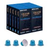 Grano Milano Decaffeinato - 100 Aluminium Coffee Pods Compatible with