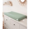 Konssy 2 Pack Muslin Changing Pad Covers for Boys, Ultra