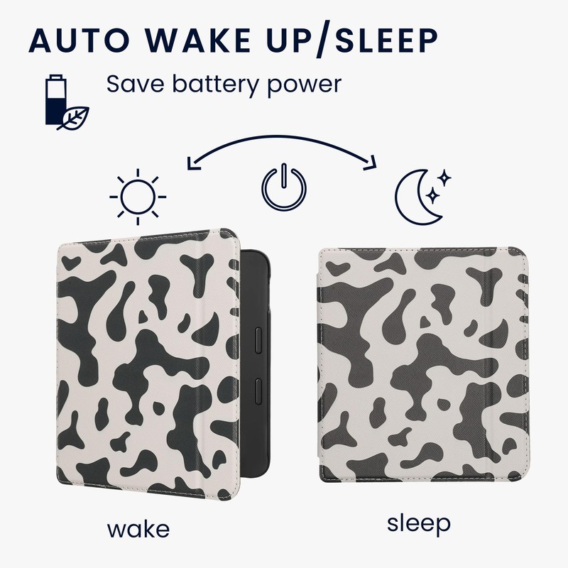 kwmobile Flip Case Compatible with Tolino Vision 6 Case -