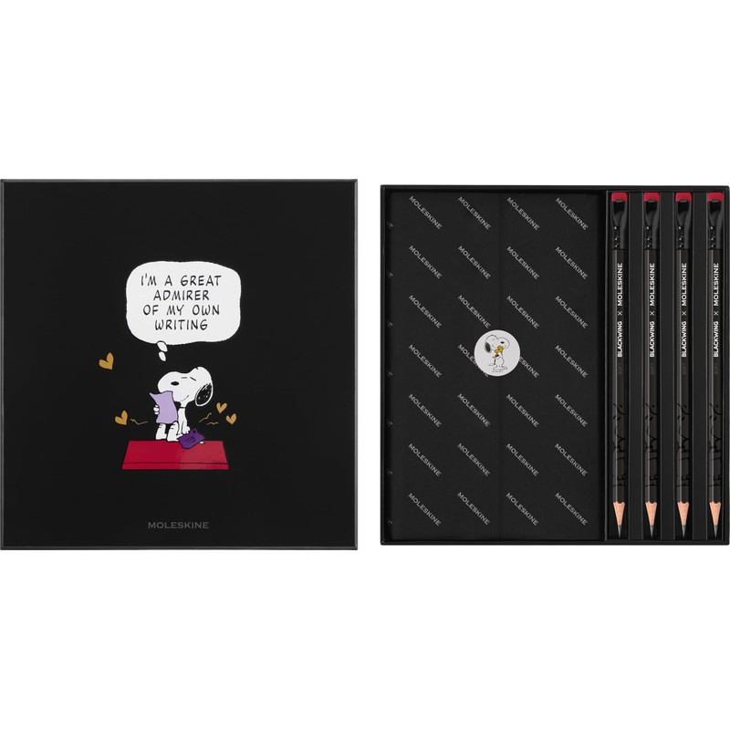 Moleskine LEPE01THMBOX Notebook, Pencil, Peanut Gift Box, Set of 2,