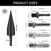FENGCHUANG 2pcs 32 mm Wood Splitter Drill Bit Set with