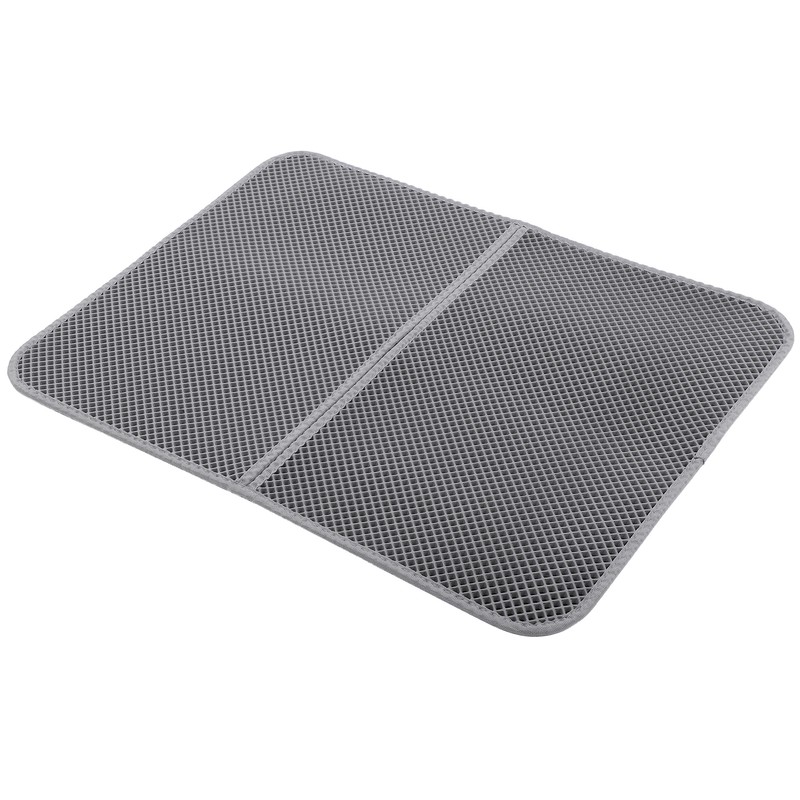 EVA Double Layer Cat Litter Trapping Mat AntiSlip Soft Litter