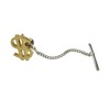 Kiola Designs Gold Toned Dollar Sign Tie Tack