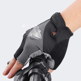 CXWXC Cycling Gloves Men Women MTB Gloves Half Finger with Gel Pad for Shock Absorption Non-Slip Breathable Gloves Cycling Sports Outdoor