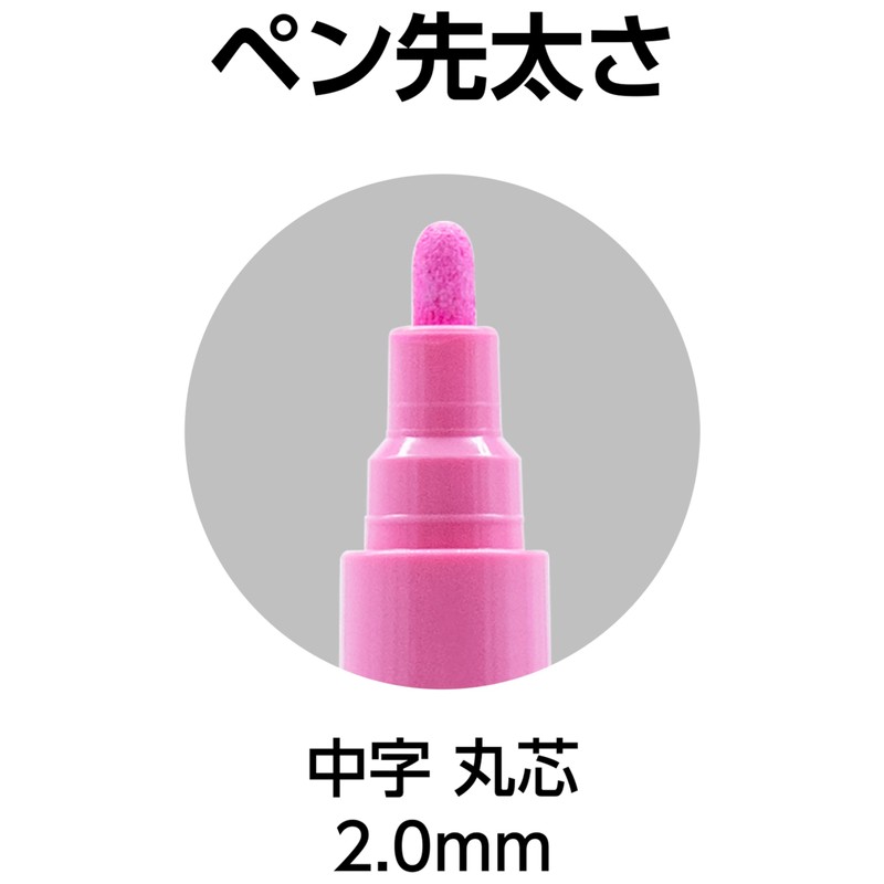 Shinwa Sokutei 79306 Super Durable Paint Marker, Medium Point, Round
