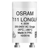 Osram Pack of 3 ST111 Longlife Starters for 4-80 W