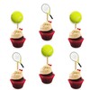 Seyal® Tennis Cupcake topper