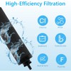 Water Filters Replacement for Berkey, 4 Pack Black Purification Elements
