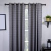 Infinette Venice 1-1/8 Inch Diameter Single Window Curtain Rod Set,