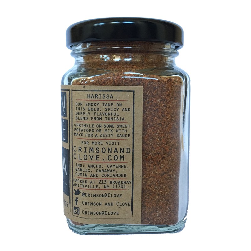 Dry Harissa Spice Blend by Crimson and Clove (2.8 oz.)