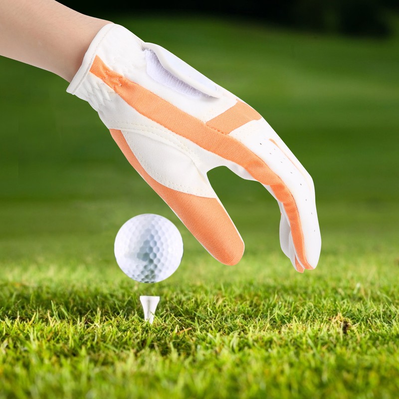 Professional Golf Gloves for Young Children Breathable Fiber Cloth Gloves